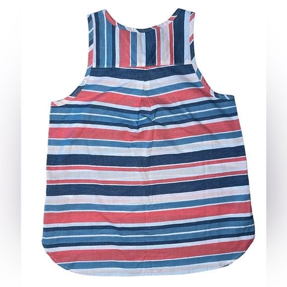 NWT The North Face Womens Sleeveless Bayward Top Striped Multi Size Small - Picture 3 of 3